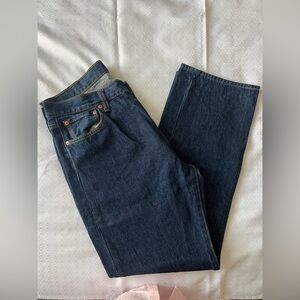 Levi's Men's Dark Blue Straight Leg Pants